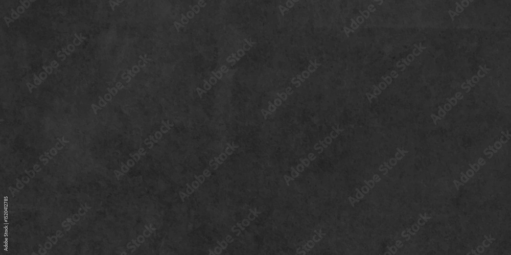 Fototapeta premium Vector blackboard and chalkboard dark black grunge wall texture limestone subtle veins. empty rock aged closeup rustic urban studio retro concrete rough vintage backdrop background. 