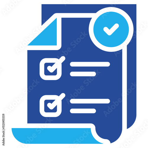 Assignment Icon Dual Tone Color