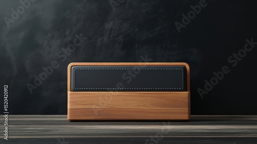Wooden Box Stands Out With Modern Simplicity and Minimalistic Design