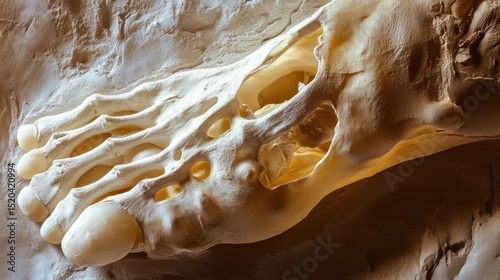 See Foot Anatomy structure Model and Medical Science Structure Theme