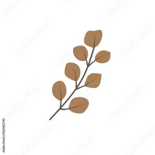 Set of autumn leaves from different trees, oak, maple, chestnut. Simple, yellow, red, orange fall leaf set for pattern, banner, sticker, Hello autumn card. Flat vector illustration on white background