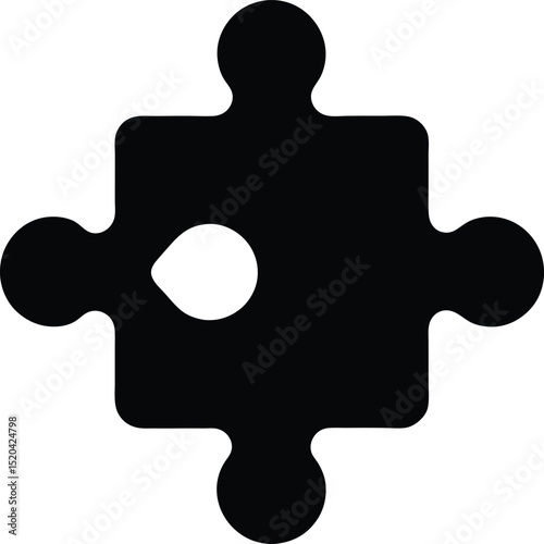puzzle piece with missing piece