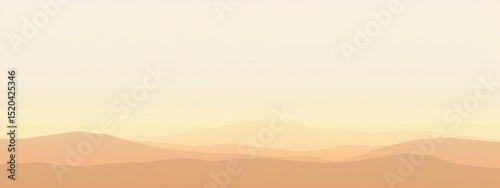 Explore Serene Mountainous Landscape in Light Warmth Hues and Golden Hour