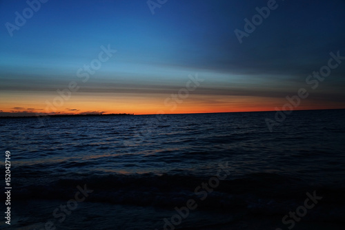 Sunset on Erie Lake