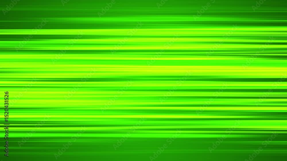 Green Anime Speed Lines Video Animated Background