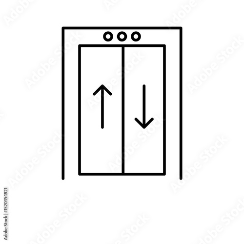 lift icon or logo isolated sign symbol, trendy style illustration for web and app..eps