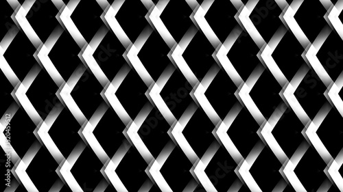 Elegant Seamless Black and White Pattern
