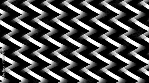 Elegant Seamless Black and White Pattern