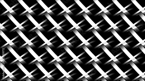 Elegant Seamless Black and White Pattern