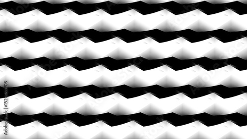 Elegant Seamless Black and White Pattern