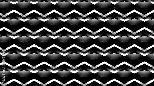Elegant Seamless Black and White Pattern