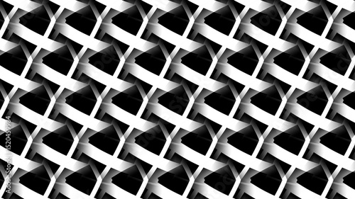 Elegant Seamless Black and White Pattern