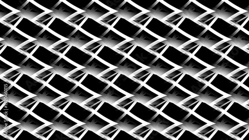 Elegant Seamless Black and White Pattern