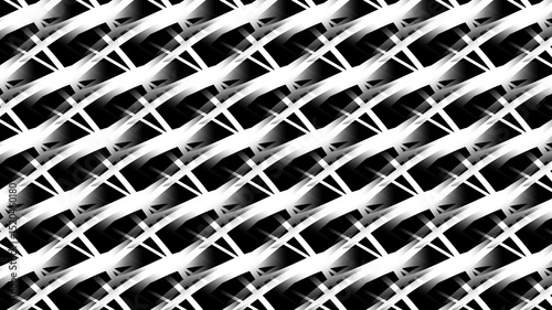 Elegant Seamless Black and White Pattern