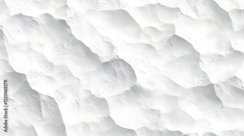 Seamless White Sand Dunes Texture Overlay – Boho Chic Desert or Beach Pattern for Grayscale Displacement and Summer Design, Generative AI