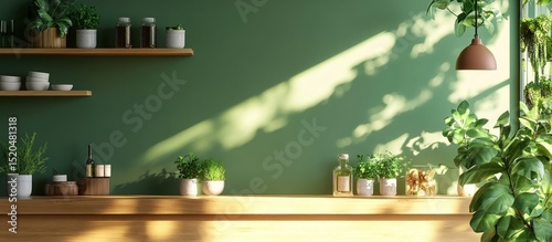 Sunny Kitchen Interior