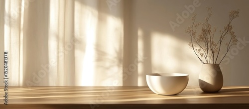 Simple table decor