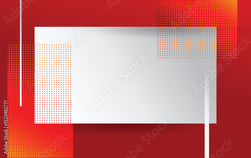 simple red white modern abstract background design