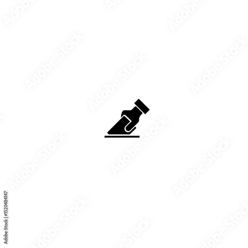Give vote logo icon flat vector design