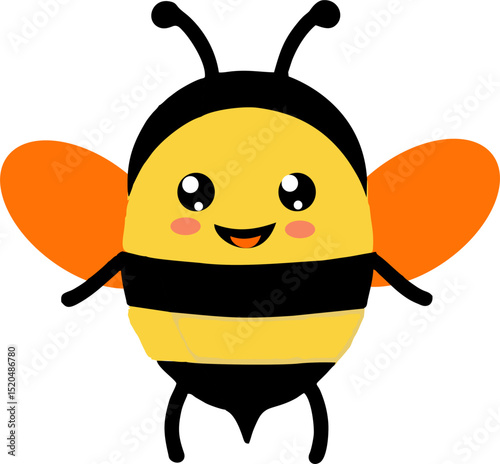 Modern professional bee logo vector design, bee silhouette cut out vector sticker with Simple Geometric Design of bee emblem design Mascot Creative Design