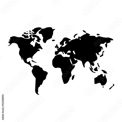  World Map Global Icon