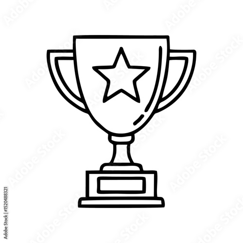 Trophy Outline Icon