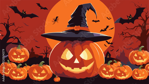 halloween promo banner design