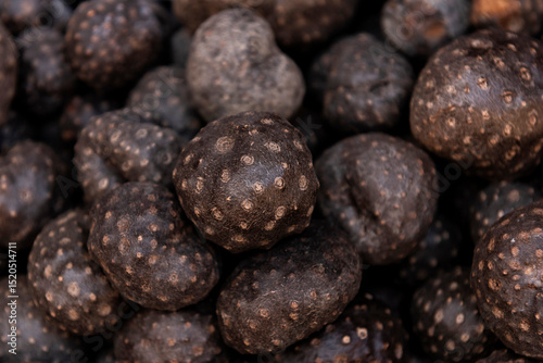 Dioscorea bulbifera, air potato or cara insulina
