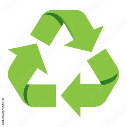 green recycle symbol