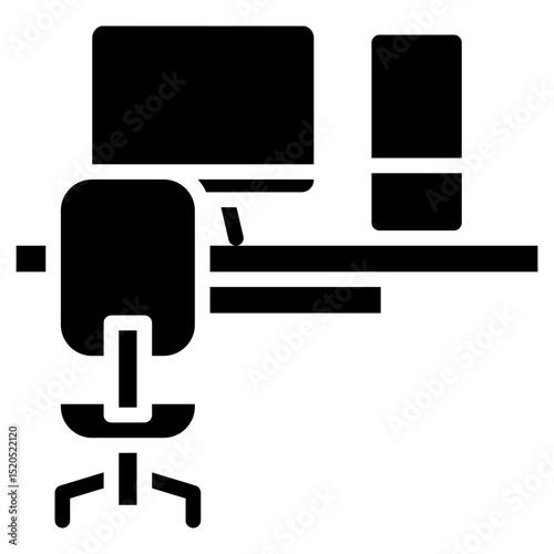 workspace setup glyph icon