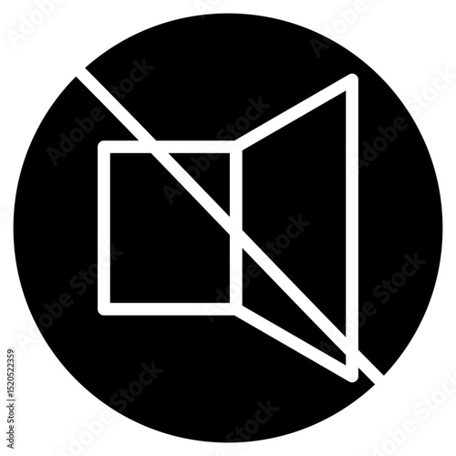 quiet space glyph icon