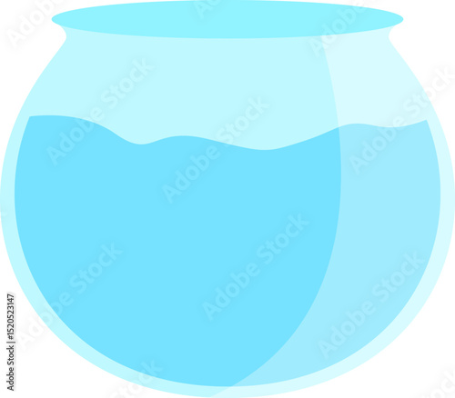 Illustration of a Glass of Water
