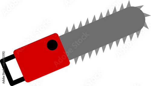 Hand Saw Equipment Illustration