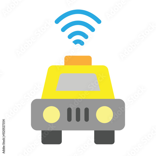 Free Wifi Vector Flat Icon Design