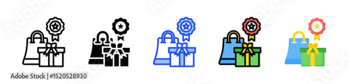 Reward Icon Collection With Multiple Styles
