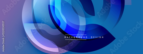 Abstract fluid shapes blend, creating dynamic blue purple gradient. Modern design evokes movement, energy, sophistication.
