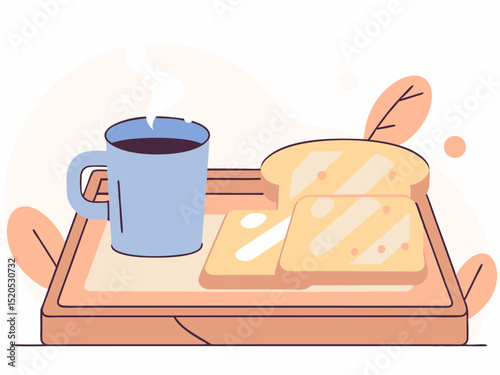 breakfast by the window