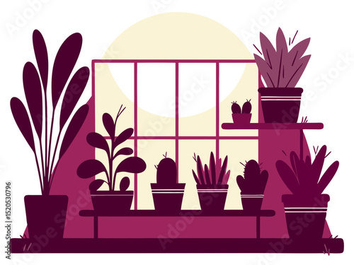 cozy living room plants