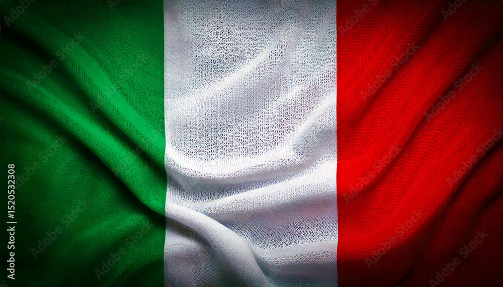 Obraz premium national italy flag in the original colours and proportions png