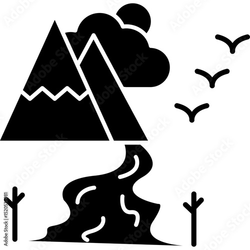 Hill Station Icon