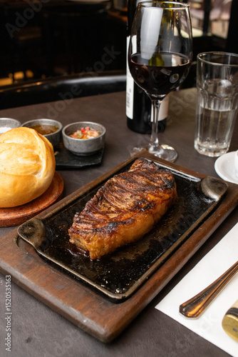 grilled steak