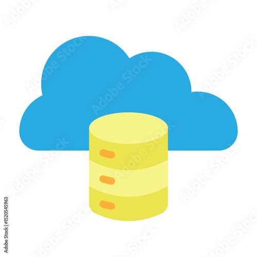 Storage Vector Flat Icon Design