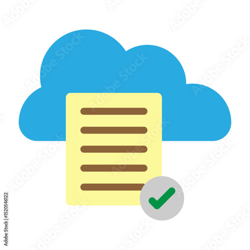 Compliance Vector Flat Icon Design
