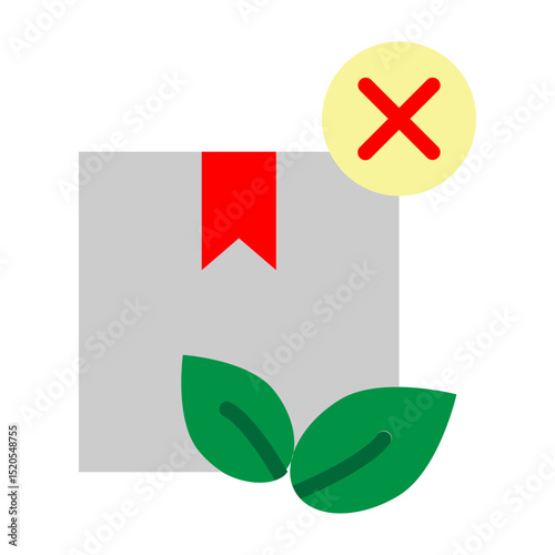 Reject Vector Flat Icon Design
