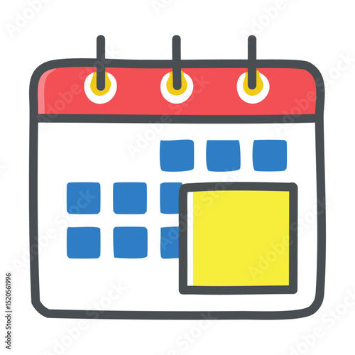 Calendar and Sticky Notes 
