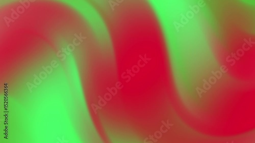 Abstract colorful swirl of red and green hues creating a vibrant background for design