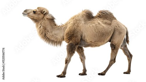 brown camel isolate on transparent background