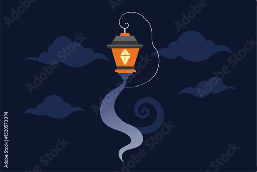 vector illustration of an idea concept