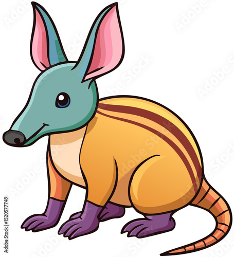 African Ant-eater Illustration