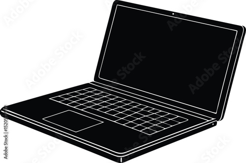 laptop vector illustration